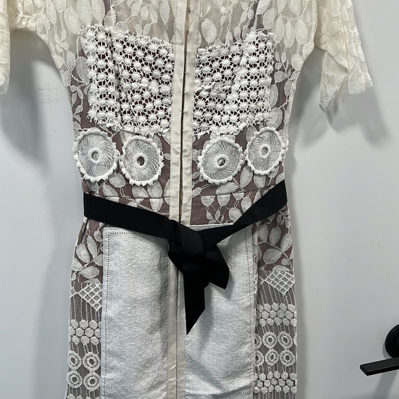 Anthropologie Beguile by Byron Lars Carissima Lace Dress (Size 00) - Picture 3 of 3